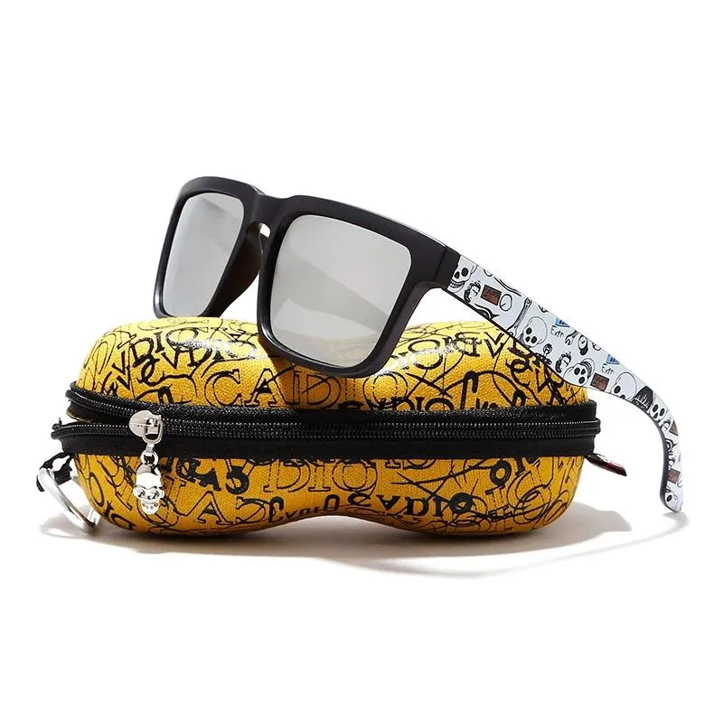 Trendy Unique Punk Framed Polarized Sunglasses