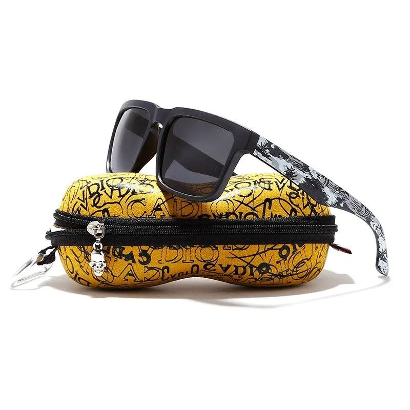 Trendy Unique Punk Framed Polarized Sunglasses