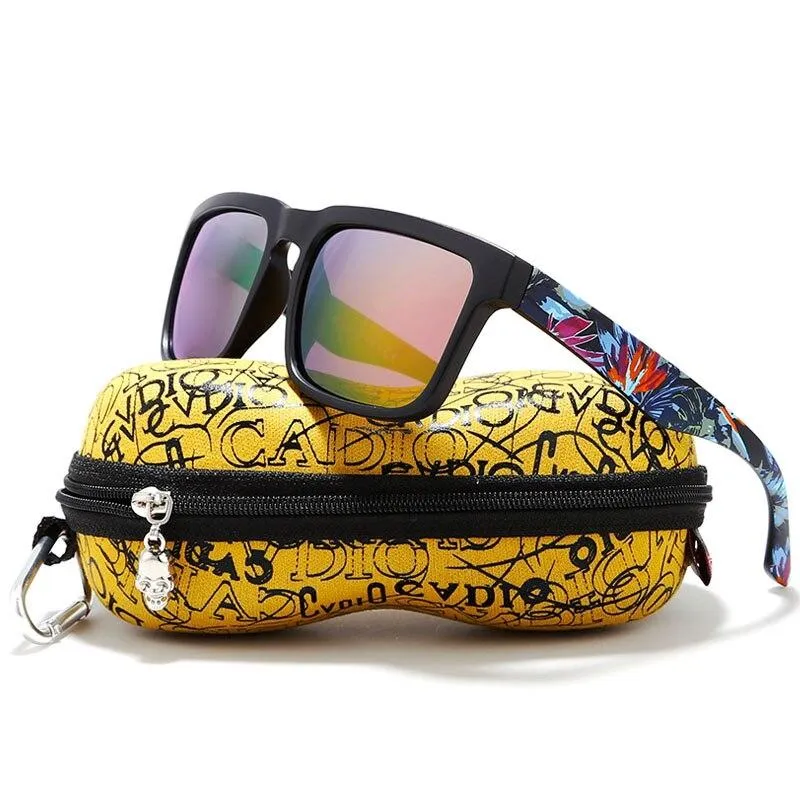 Trendy Unique Punk Framed Polarized Sunglasses