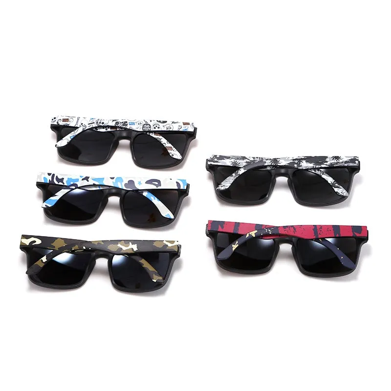 Trendy Unique Punk Framed Polarized Sunglasses
