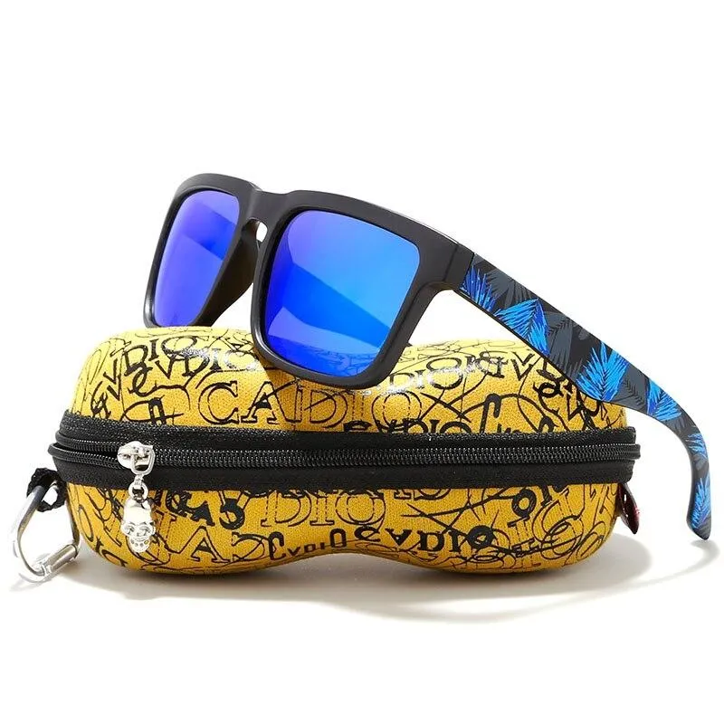 Trendy Unique Punk Framed Polarized Sunglasses