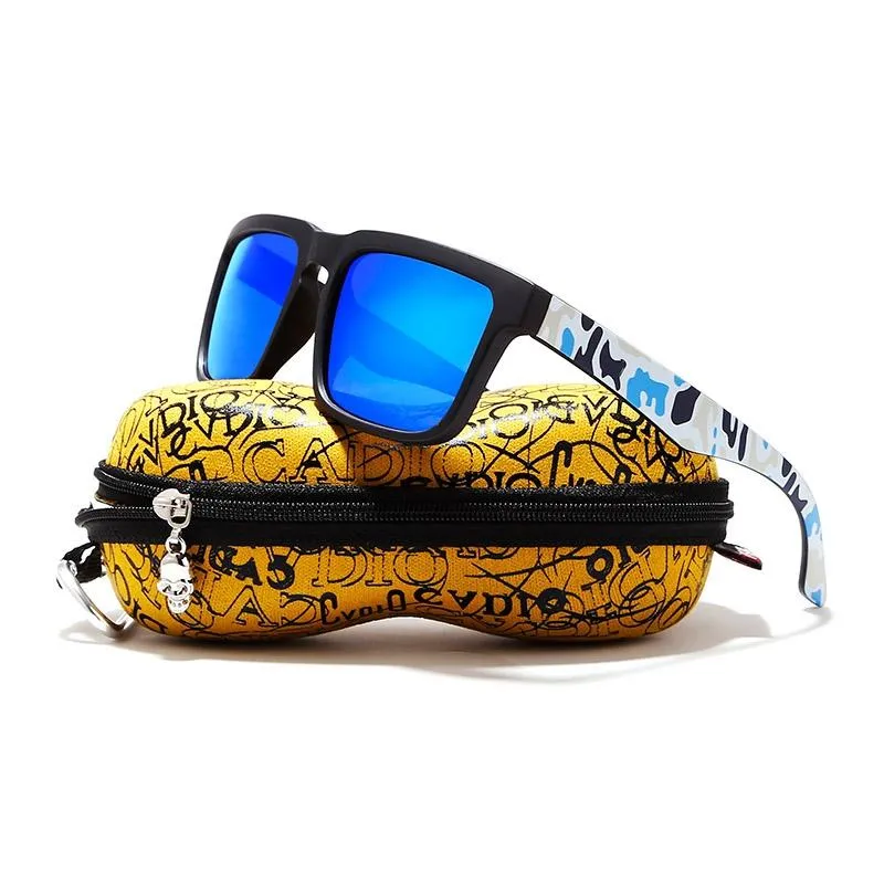 Trendy Unique Punk Framed Polarized Sunglasses