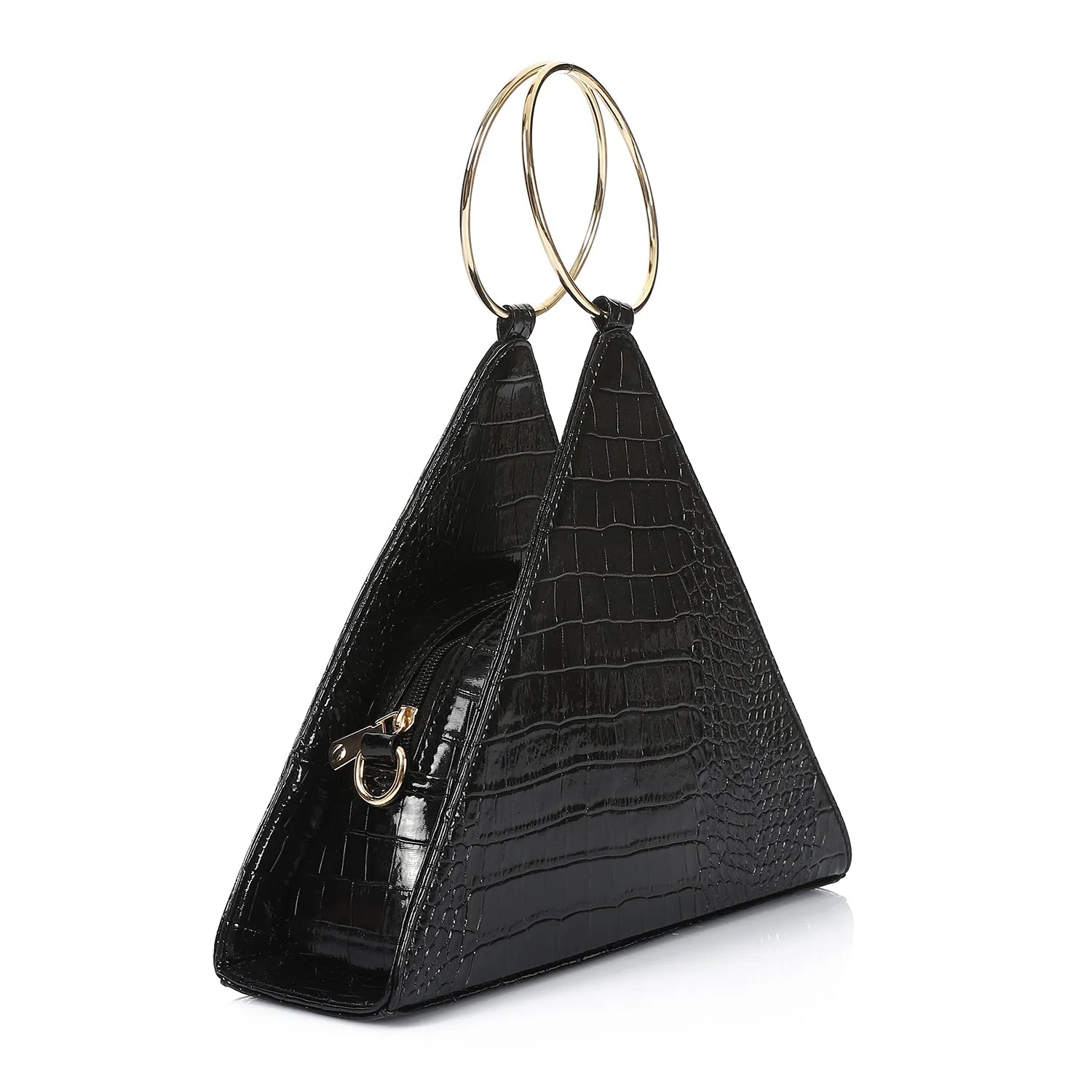 Triangle trendy essential hand bag