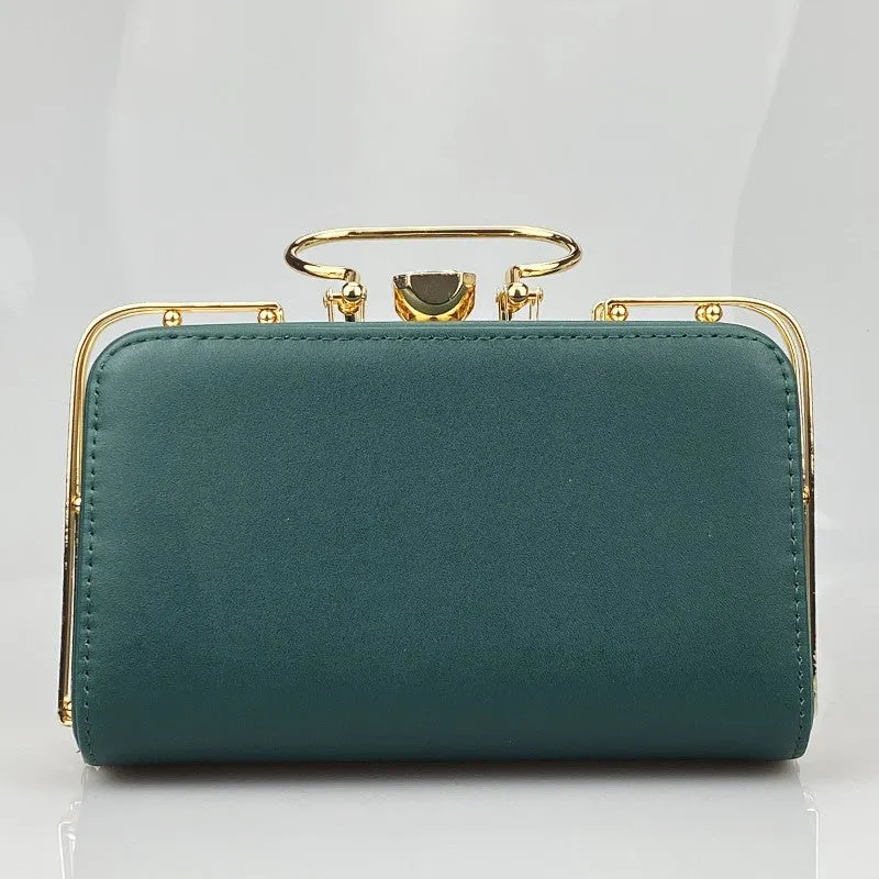 Tricia Shiny Banquet Clutch Bag