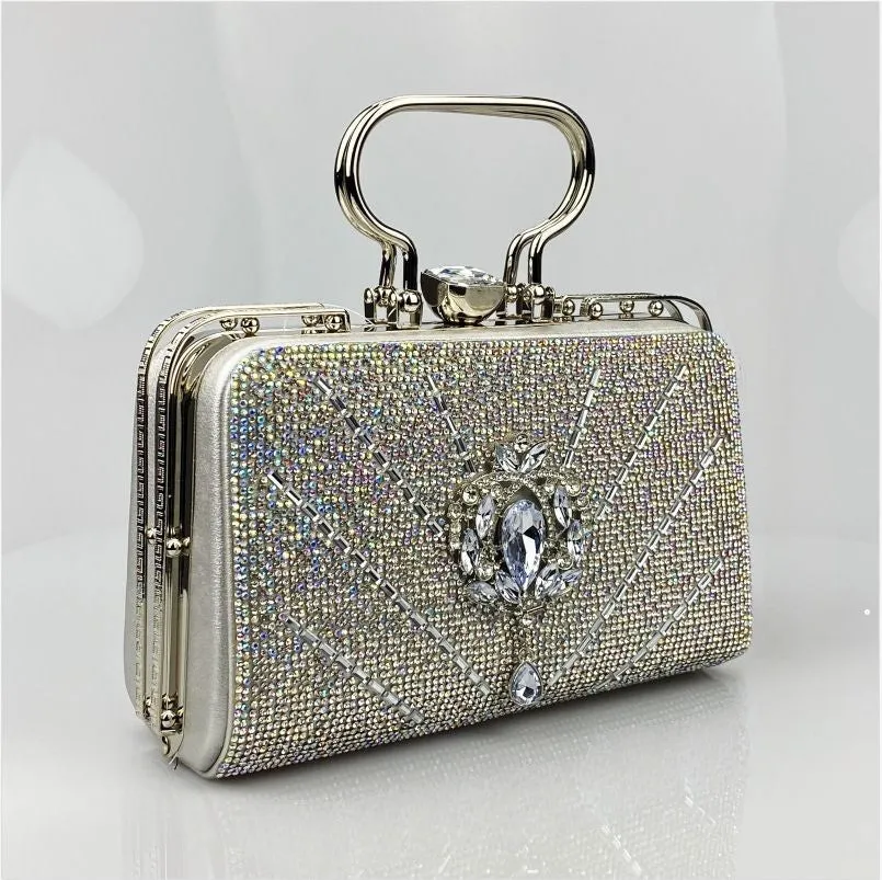 Tricia Shiny Banquet Clutch Bag