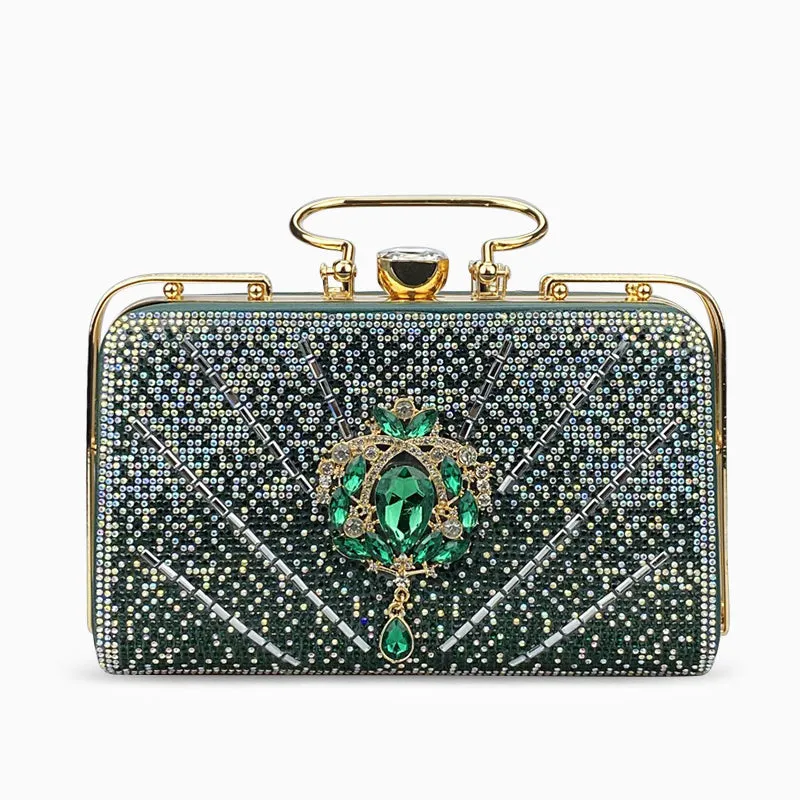 Tricia Shiny Banquet Clutch Bag