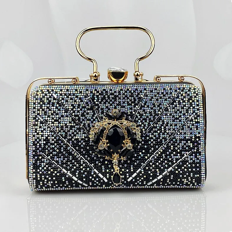 Tricia Shiny Banquet Clutch Bag