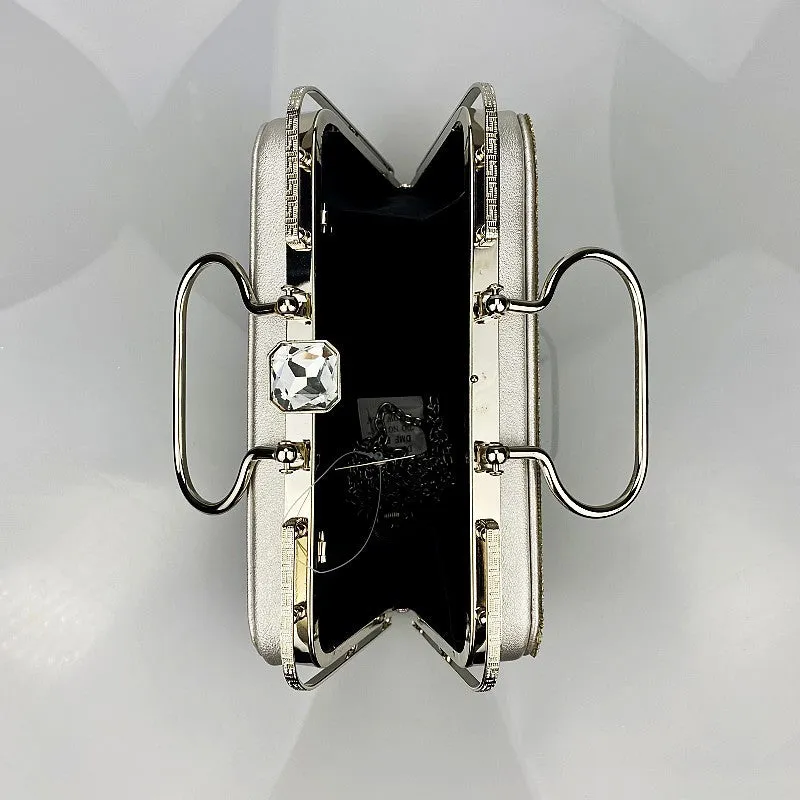 Tricia Shiny Banquet Clutch Bag