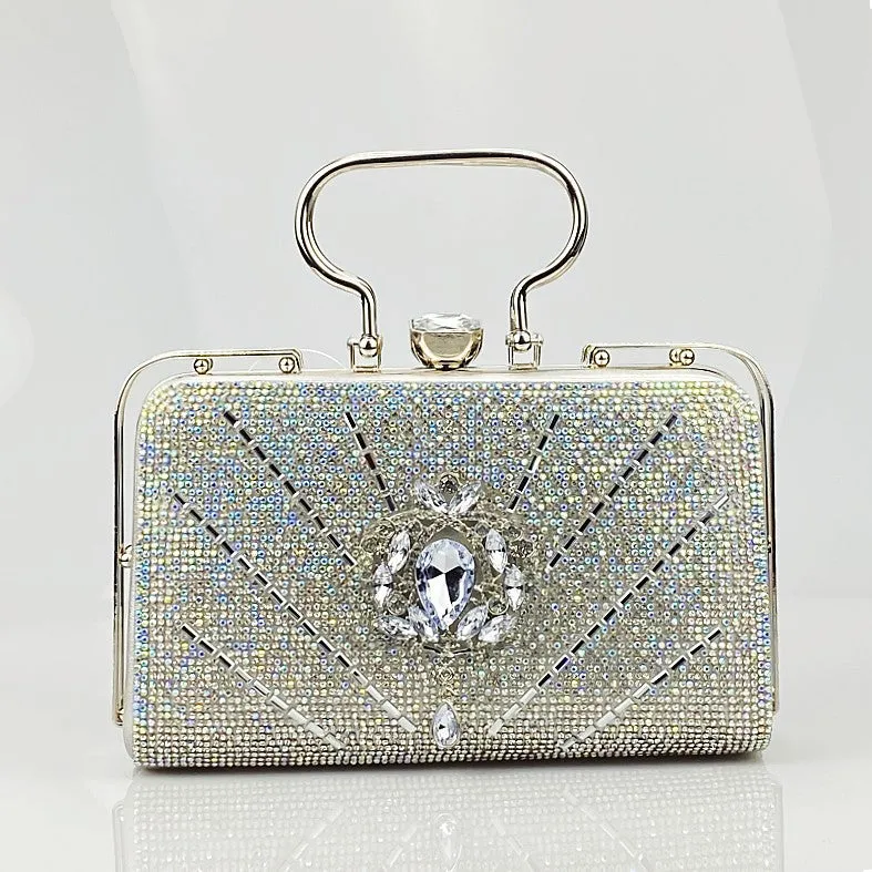 Tricia Shiny Banquet Clutch Bag