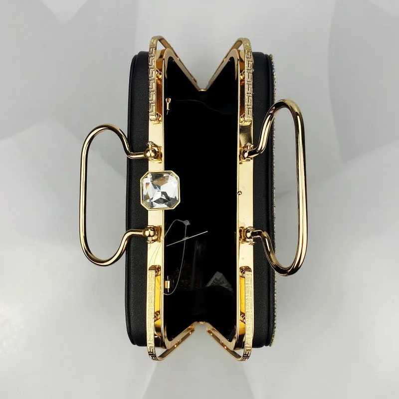 Tricia Shiny Banquet Clutch Bag