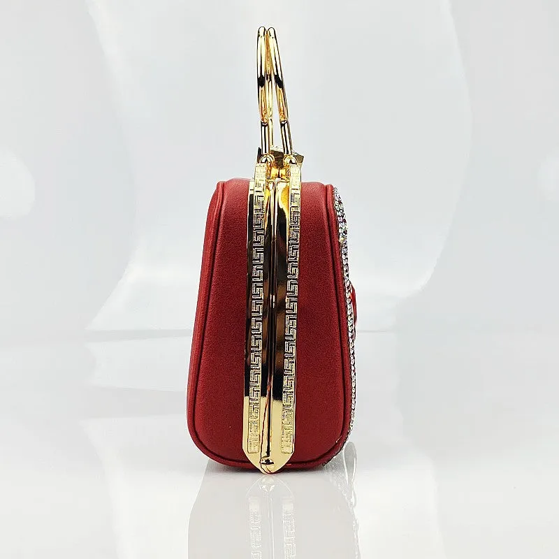 Tricia Shiny Banquet Clutch Bag