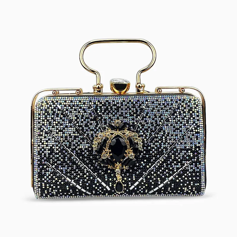 Tricia Shiny Banquet Clutch Bag