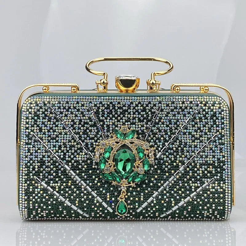 Tricia Shiny Banquet Clutch Bag