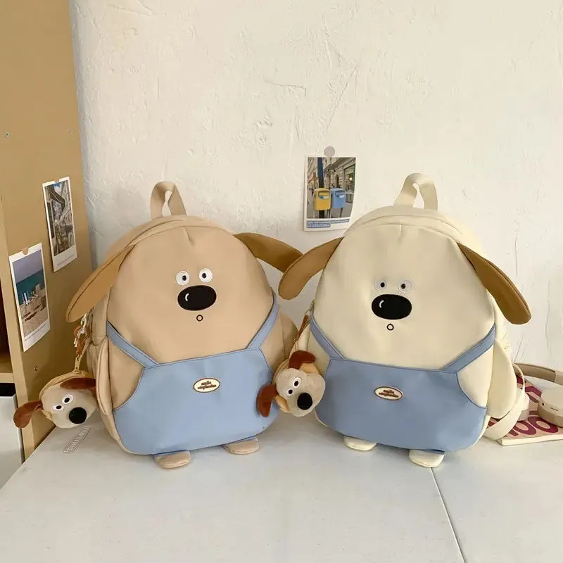 UAKISS  -  Cute Womens Backpack Cartoon Kawaii Dog Backpacks for Ladies Autumn Fashion Versatile Casual  Female Bag for Girls