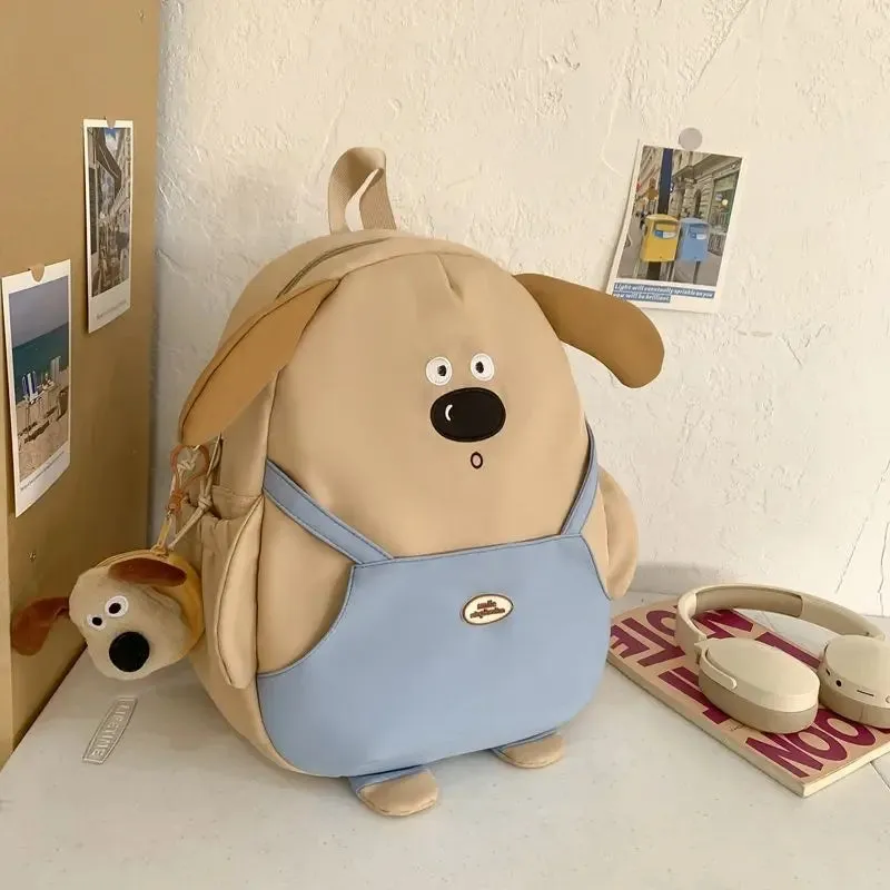 UAKISS  -  Cute Womens Backpack Cartoon Kawaii Dog Backpacks for Ladies Autumn Fashion Versatile Casual  Female Bag for Girls