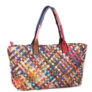 Vibrant Hand-Woven Colorful Bag – Artisan Craftsmanship for Every Occasion