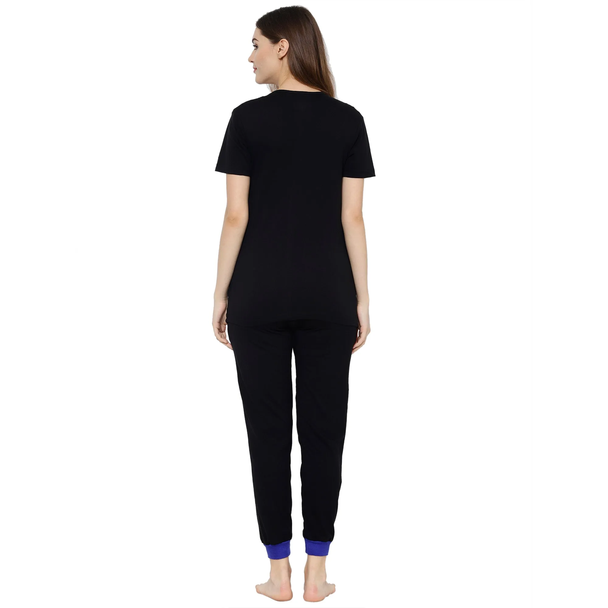 Vimal Jonney Black Women's Night Suit