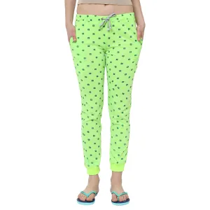 Vimal Jonney Green Trackpant For Women's