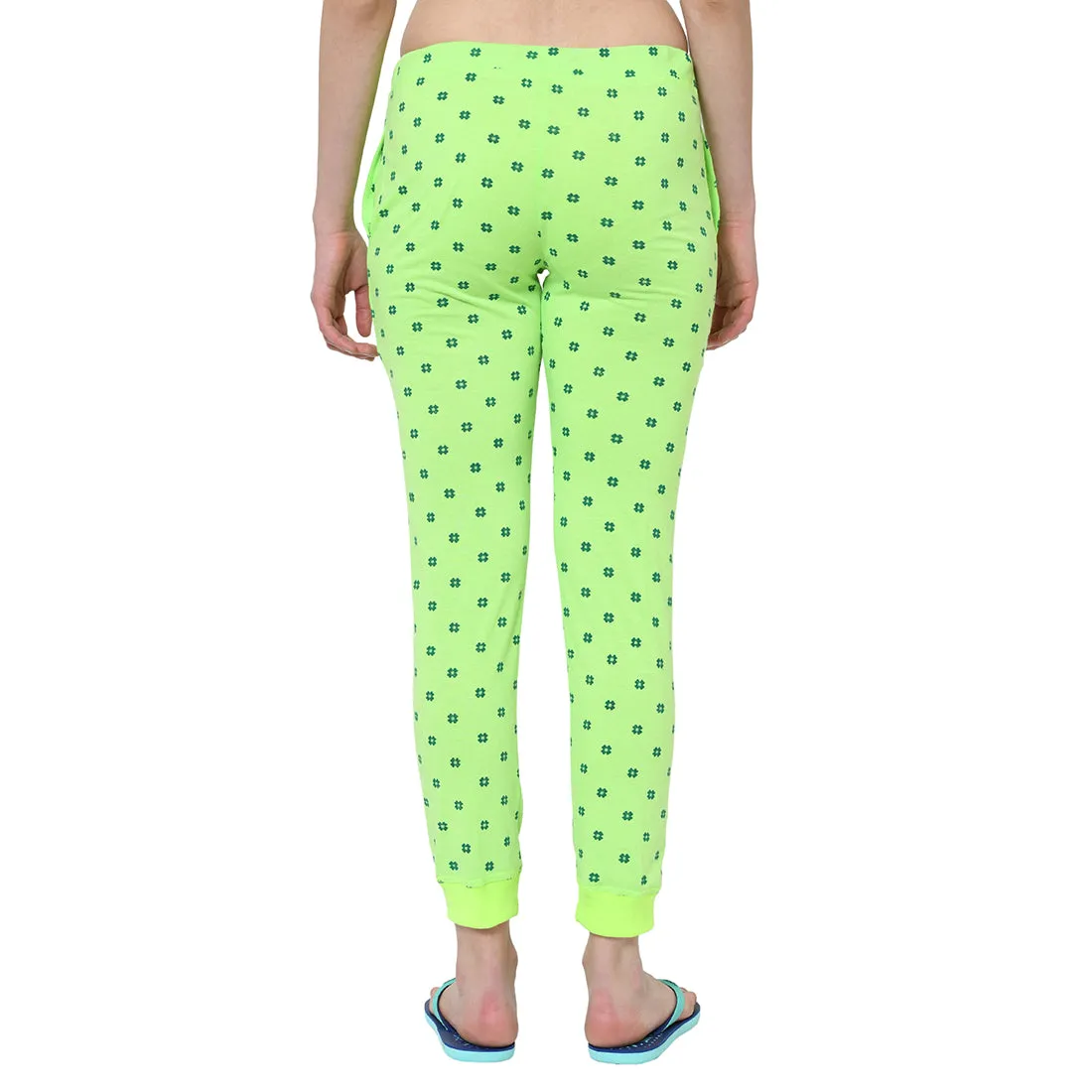 Vimal Jonney Green Trackpant For Women's