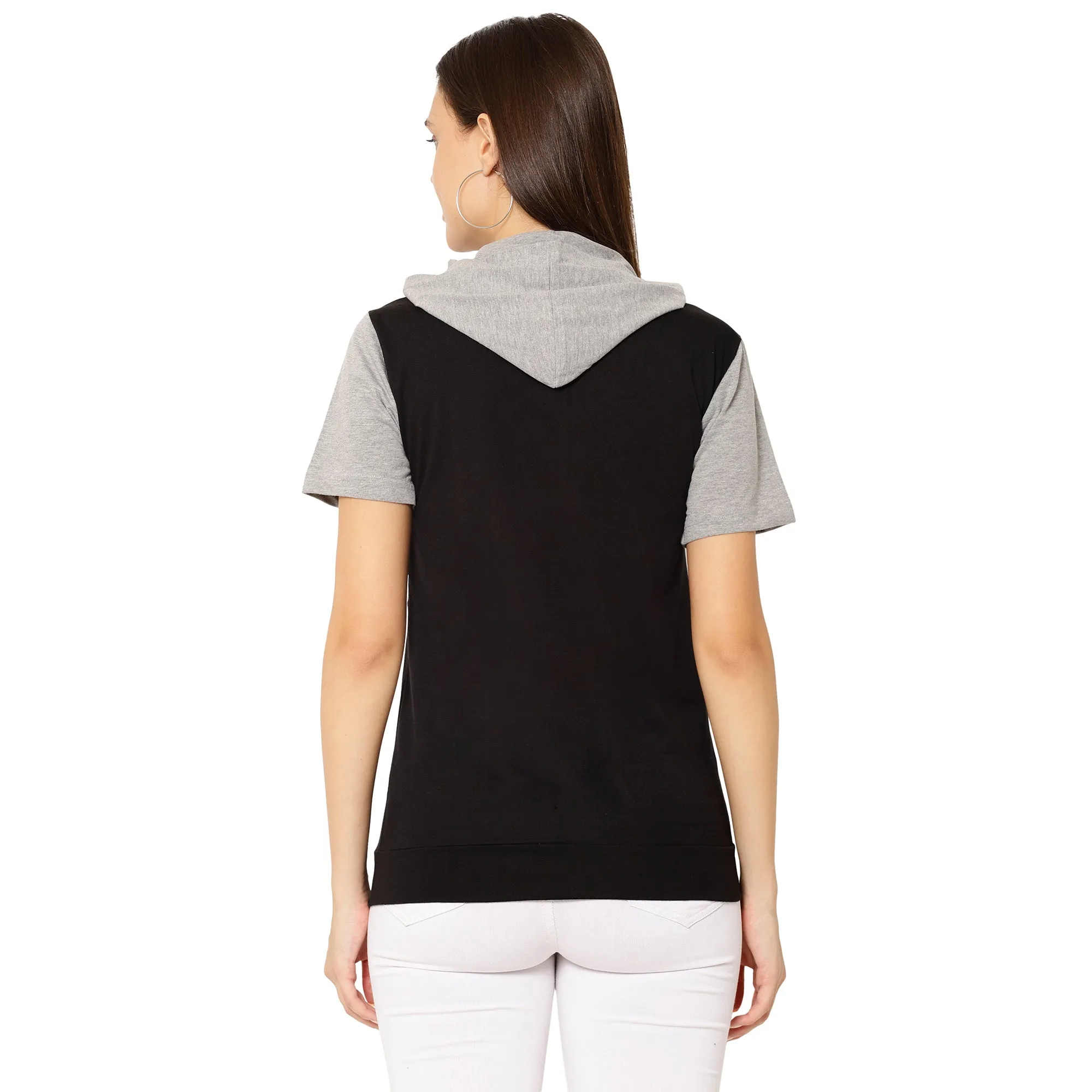 Vimal Jonney Grey Color T-shirt For Women