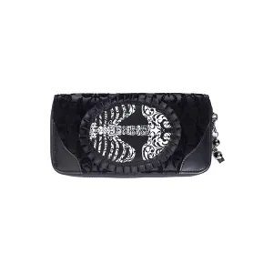 Vine Black Ribcage Lace Womens Wallet