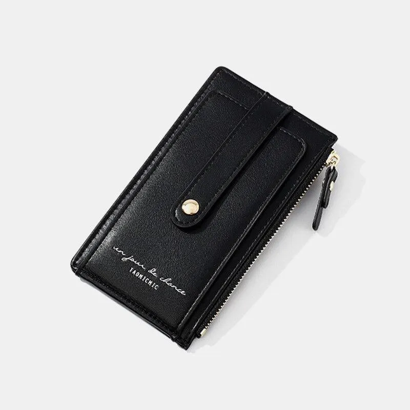 Women RFID Anti Theft 7 Card Slots Wallet Purse